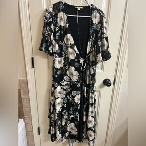 Gianni Buni wrap dress.